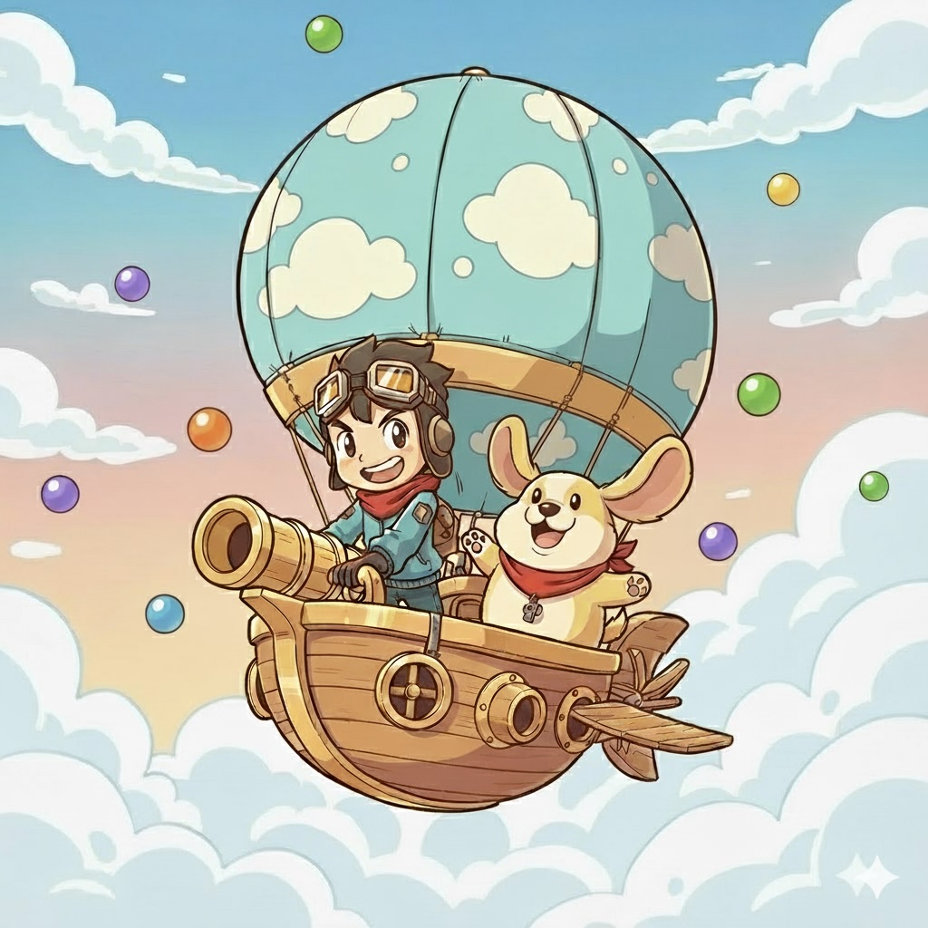 Airship Pop Crew Game